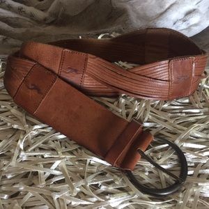 HOLLISTER UNIQUE GENUINE LEATHER BELT